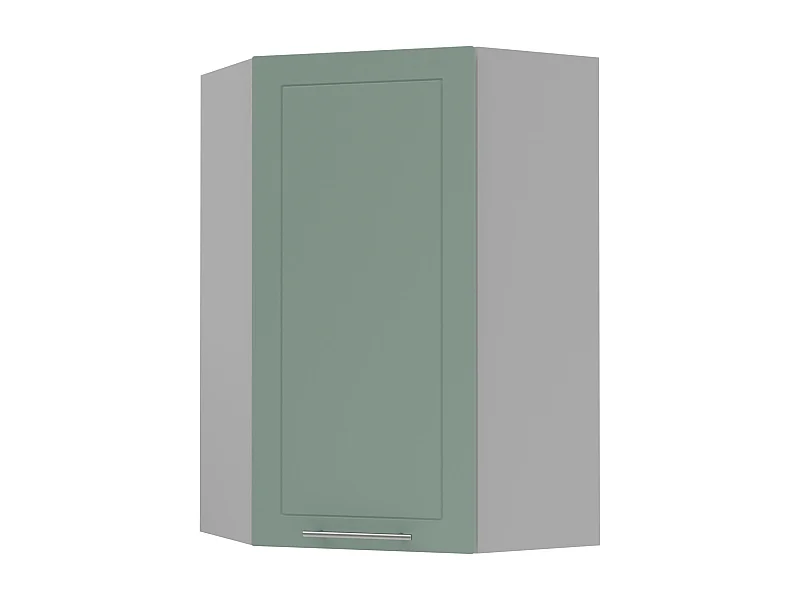 KÜCHENHÄNGESCHRANK Kvantum W4/10/60 Mint Matt / Grau Matt 60 / 60 / 96cm