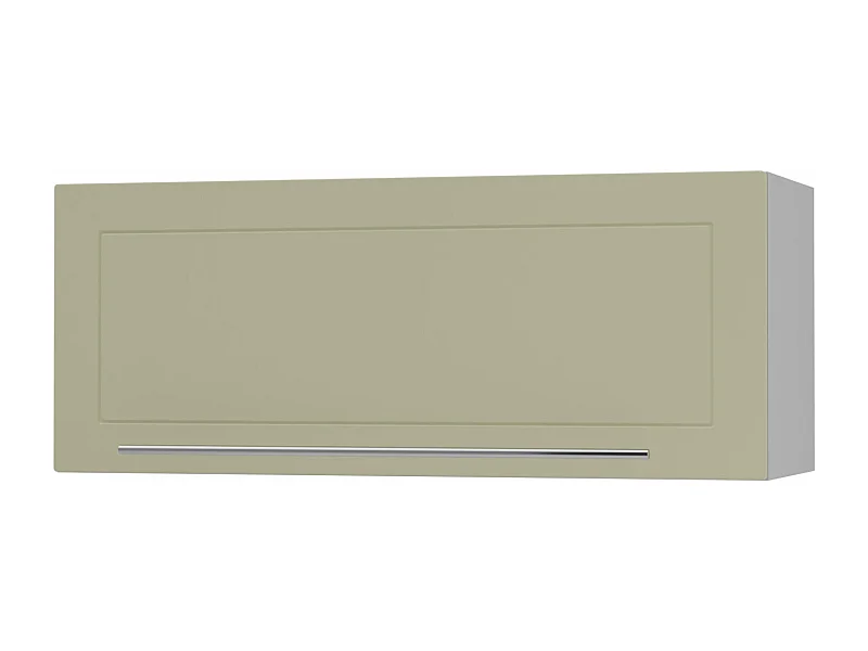 KLAPPHÄNGESCHRANK Kvantum W4B/90-AV Vanille Matt / Grau Matt 90 / 32,5 / 36cm