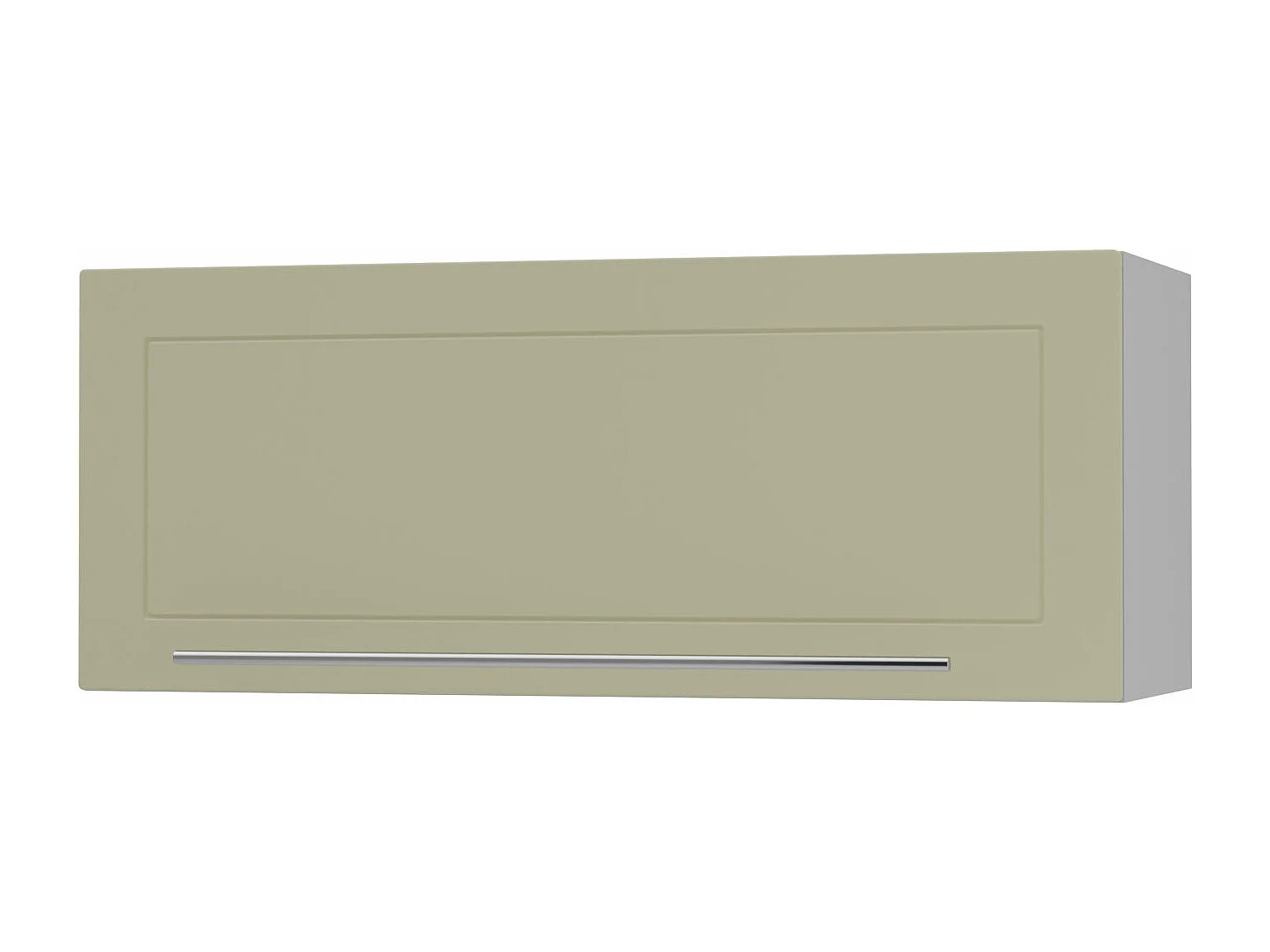 KLAPPHÄNGESCHRANK Kvantum W4B/90-AV Vanille Matt / Grau Matt 90 / 32,5 / 36cm