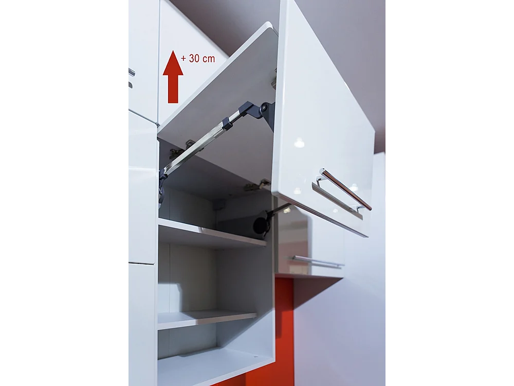 KÜCHENHÄNGESCHRANK Kvantum W8BS/80 Vanille Matt / Eiche Artisan Matt 80 / 32,5 / 72cm