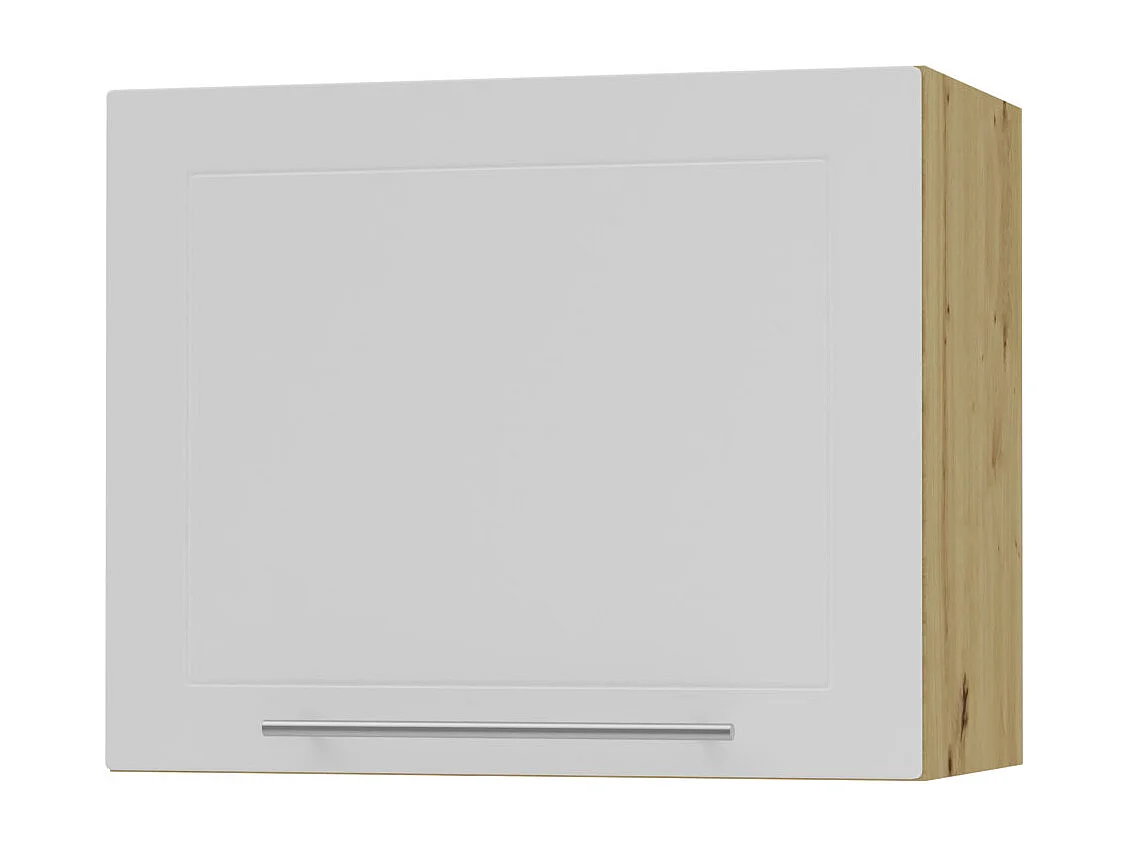 KLAPPHÄNGESCHRANK Kvantum W8/60 Weiß Matt / Eiche Artisan Matt 60 / 32,5 / 50cm