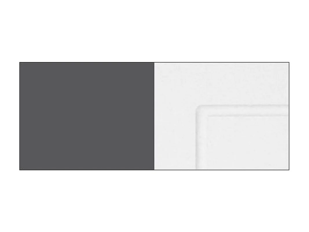 ECKHÄNGESCHRANK Kvantum W12/60 Weiß Matt / Lava Matt 60 / 60 / 72cm