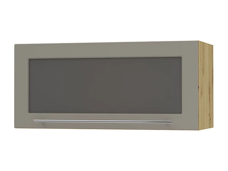 KLAPPHÄNGESCHRANK Kvantum W4BS/80-AV Beige Matt / Eiche Artisan Matt 80 / 32,5 / 36cm