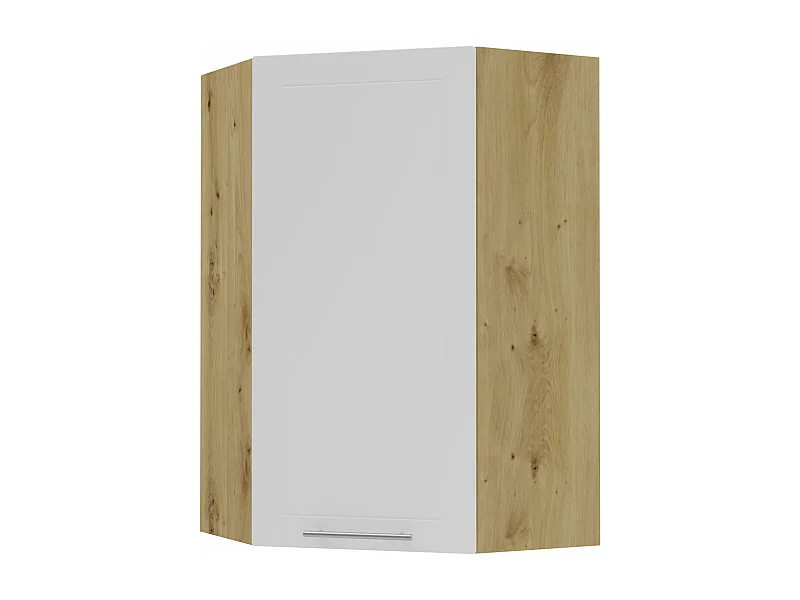 KÜCHENHÄNGESCHRANK Kvantum W4/10/60 Weiß Matt / Eiche Artisan Matt 60 / 60 / 96cm