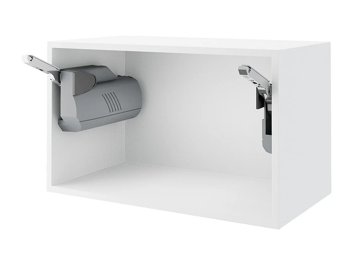 KLAPPHÄNGESCHRANK Kvantum W4B/60-AV Dust Grey Matt / Weiß Matt 60 / 32,5 / 36cm