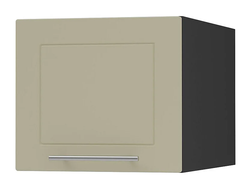 KLAPPHÄNGESCHRANK Kvantum W6B/40 Vanille Matt / Schwarz Matt 40 / 59 / 36cm