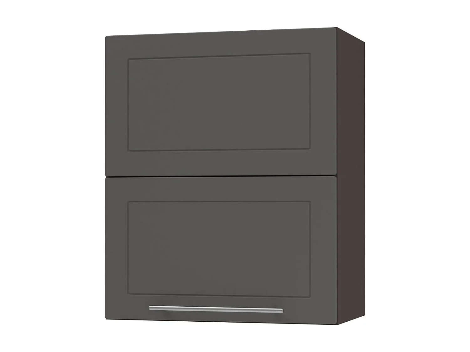 KÜCHENHÄNGESCHRANK Kvantum W8B/60 Graphit Matt / Lava Matt 60 / 32,5 / 72cm