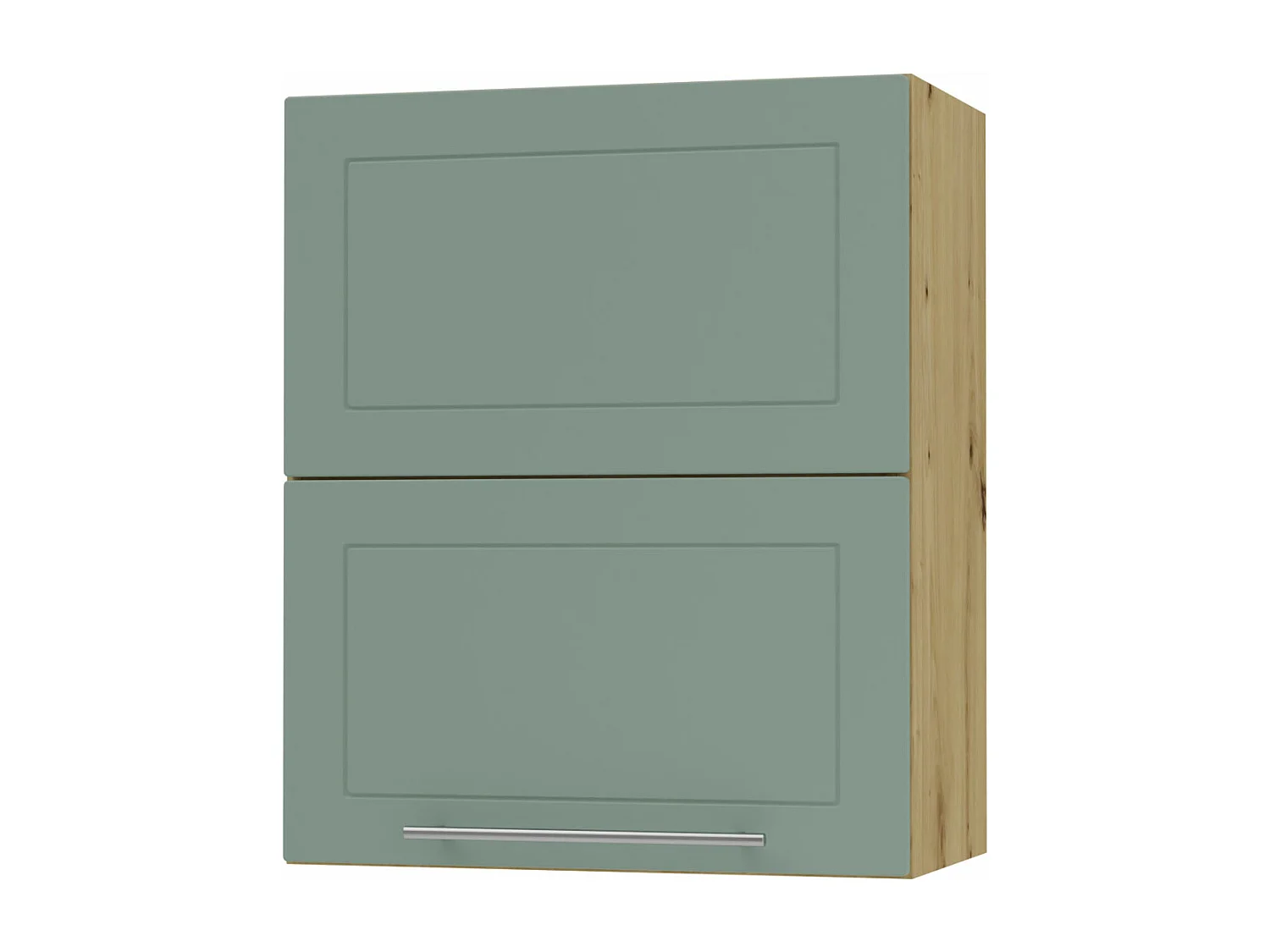 KÜCHENHÄNGESCHRANK Kvantum W8B/60 Mint Matt / Eiche Artisan Matt 60 / 32,5 / 72cm