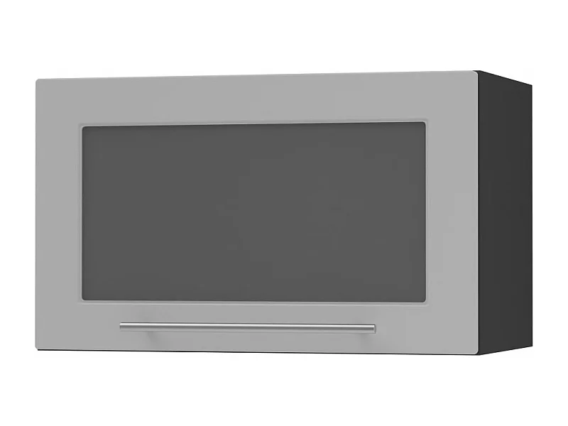 KLAPPHÄNGESCHRANK Kvantum W4BS/60 Dust Grey Matt / Schwarz Matt 60 / 32,5 / 36cm