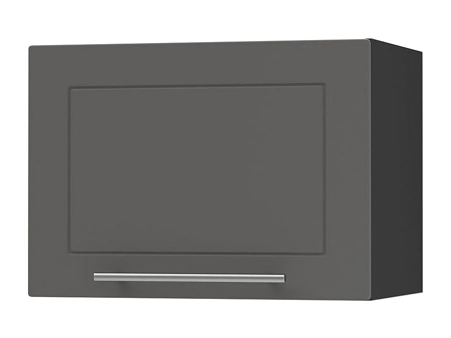 KLAPPHÄNGESCHRANK Kvantum W4B/45 Graphit Matt / Schwarz Matt 45 / 32,5 / 36cm