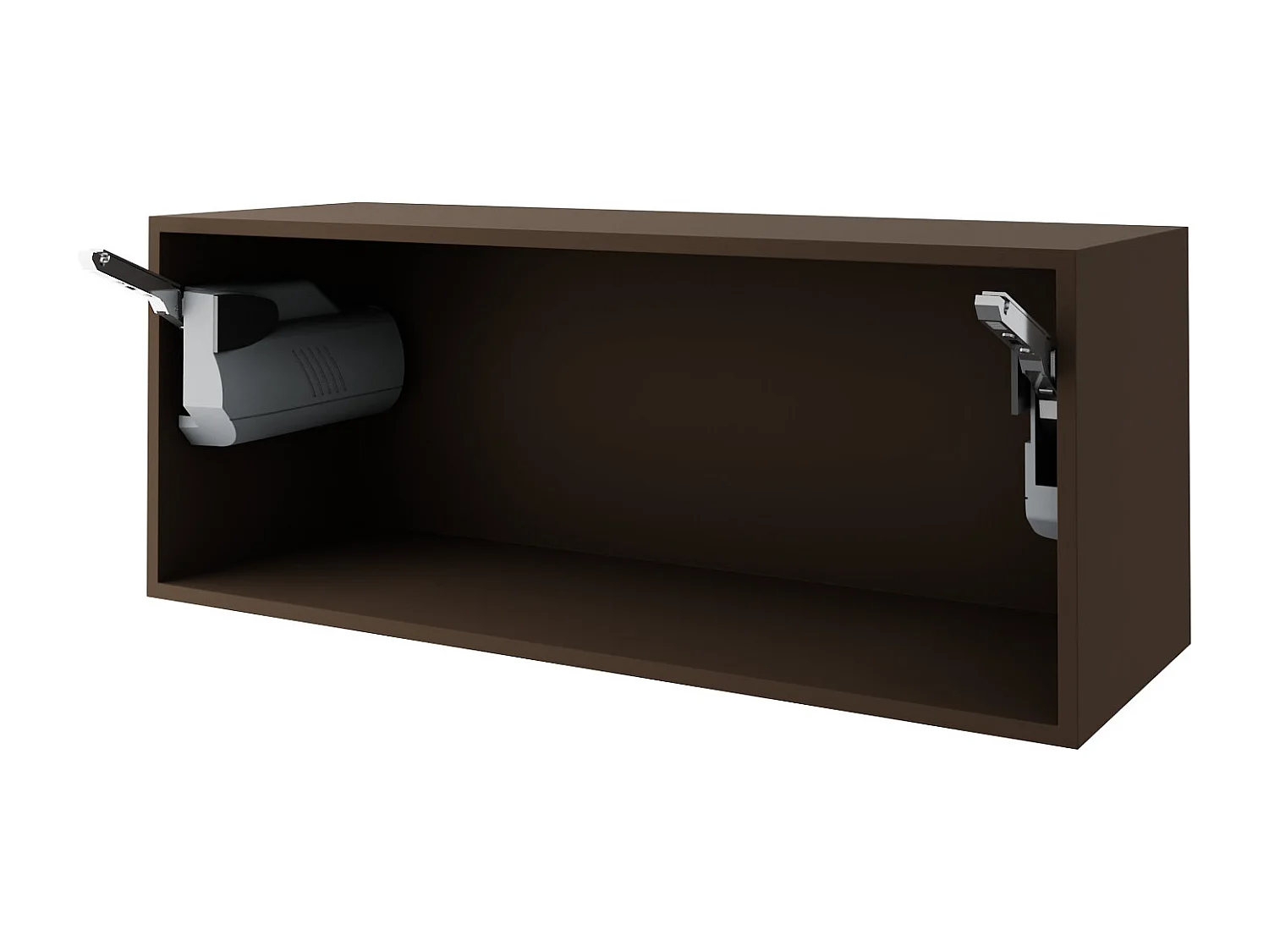 KLAPPHÄNGESCHRANK Kvantum W4B/90-AV Weiß Matt / Lava Matt 90 / 32,5 / 36cm