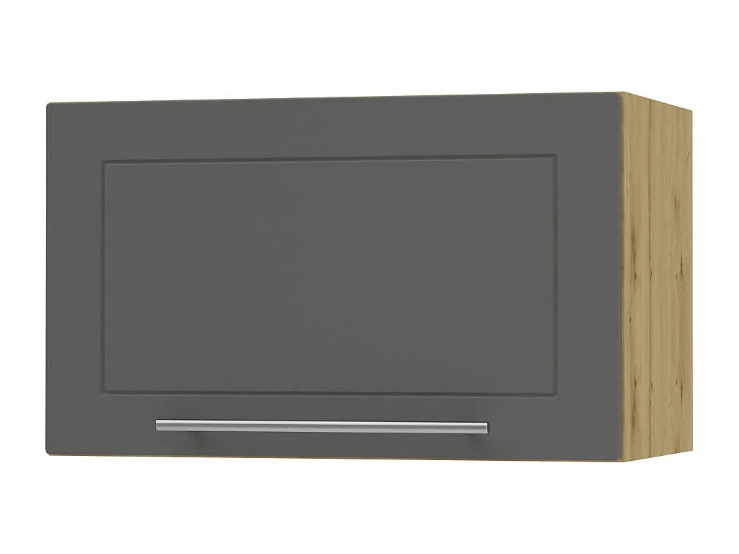 KLAPPHÄNGESCHRANK Kvantum W4B/80 Graphit Matt / Eiche Artisan Matt 80 / 32,5 / 36cm