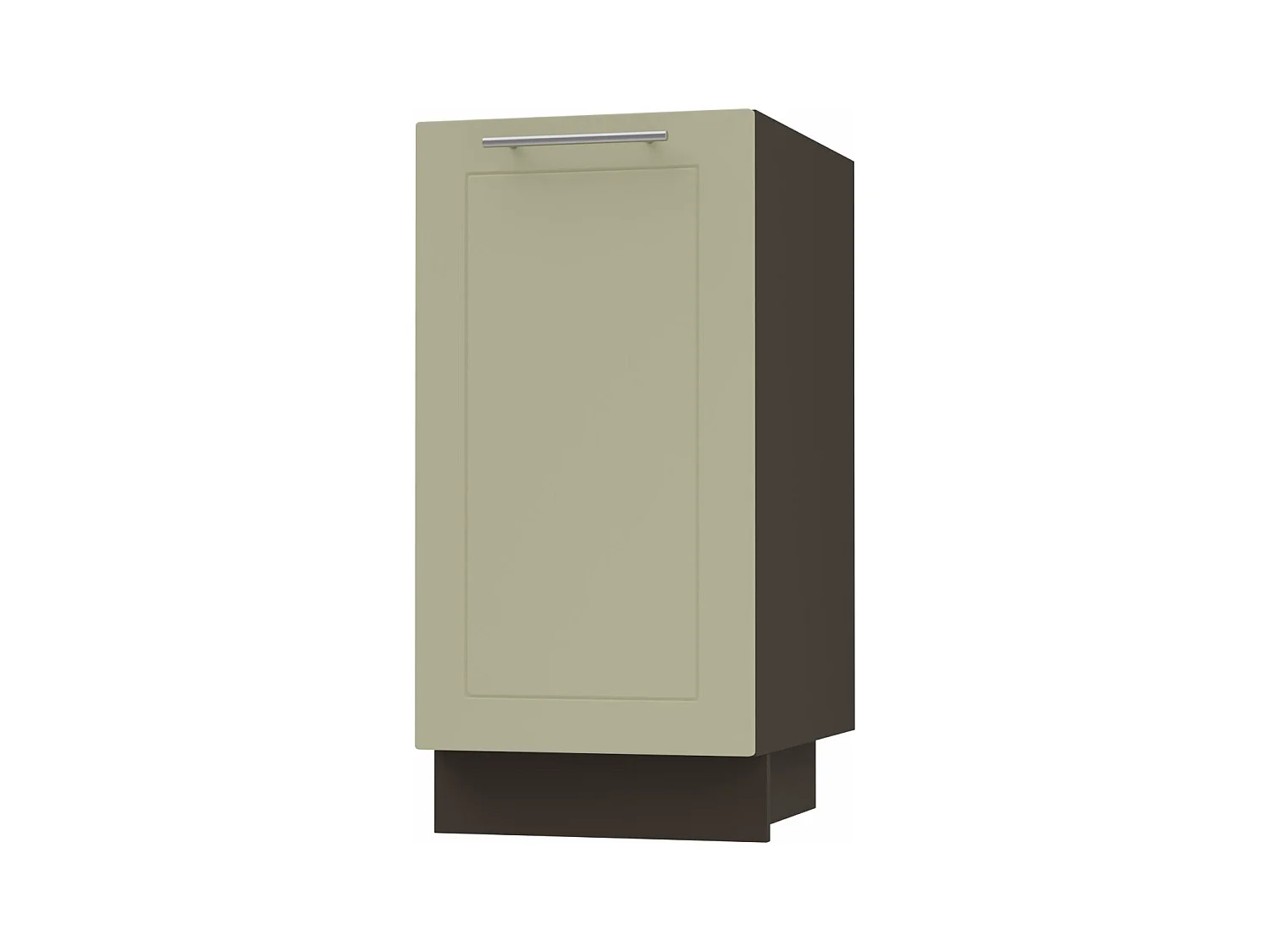 KÜCHENUNTERSCHRANK Kvantum D1D/40 Vanille Matt / Lava Matt 40 / 50 / 82cm