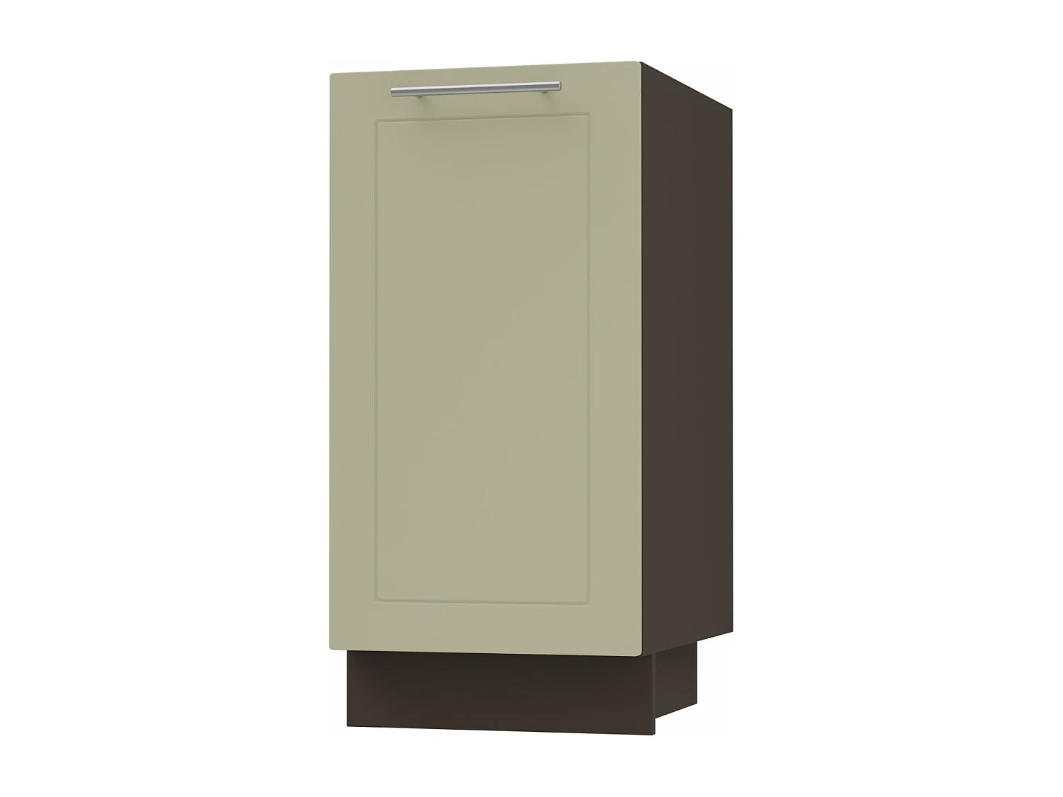 KÜCHENUNTERSCHRANK Kvantum D1D/40 Vanille Matt / Lava Matt 40 / 50 / 82cm