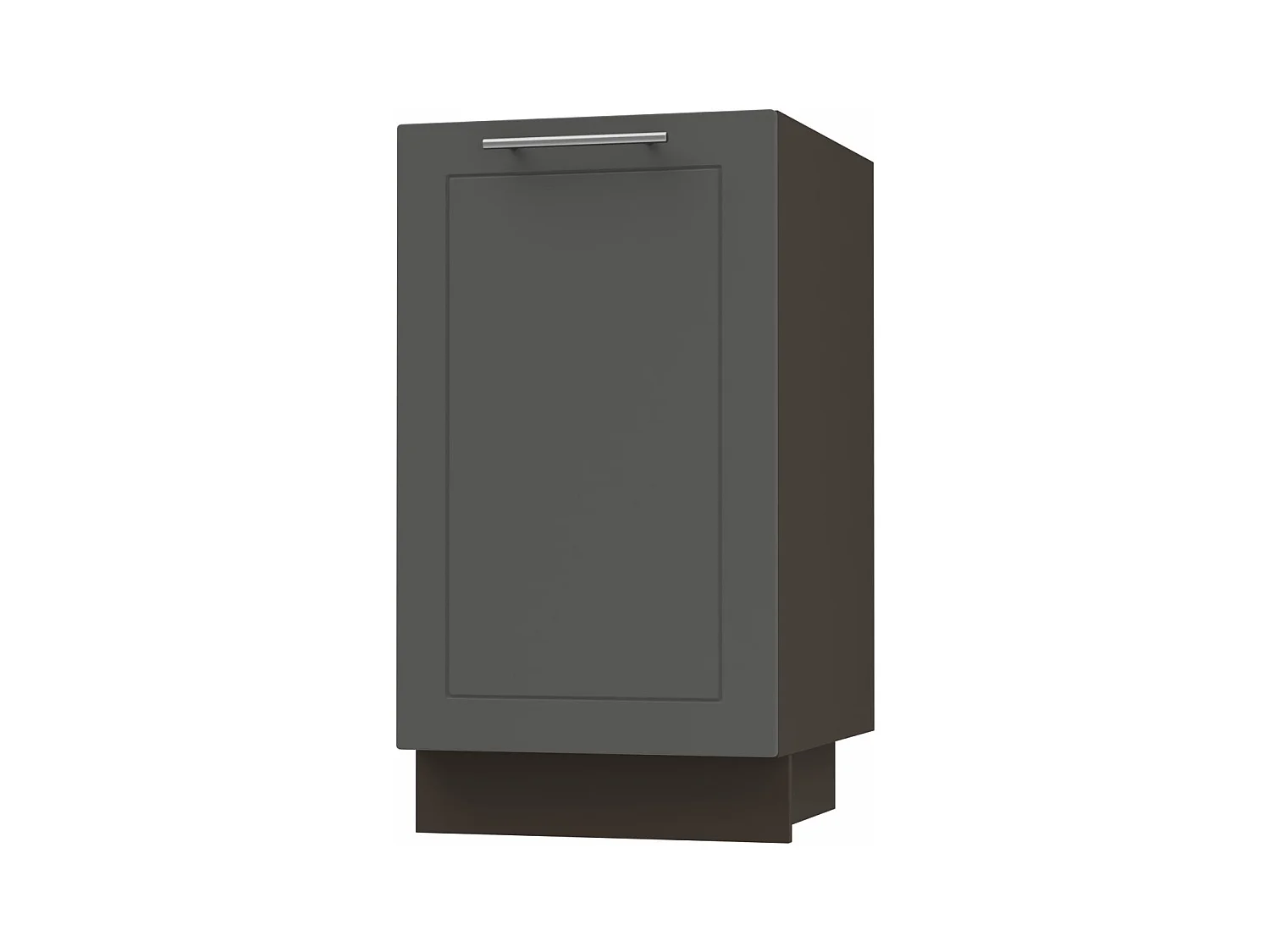 KÜCHENUNTERSCHRANK Kvantum D1D/45 Graphit Matt / Lava Matt 45 / 50 / 82cm