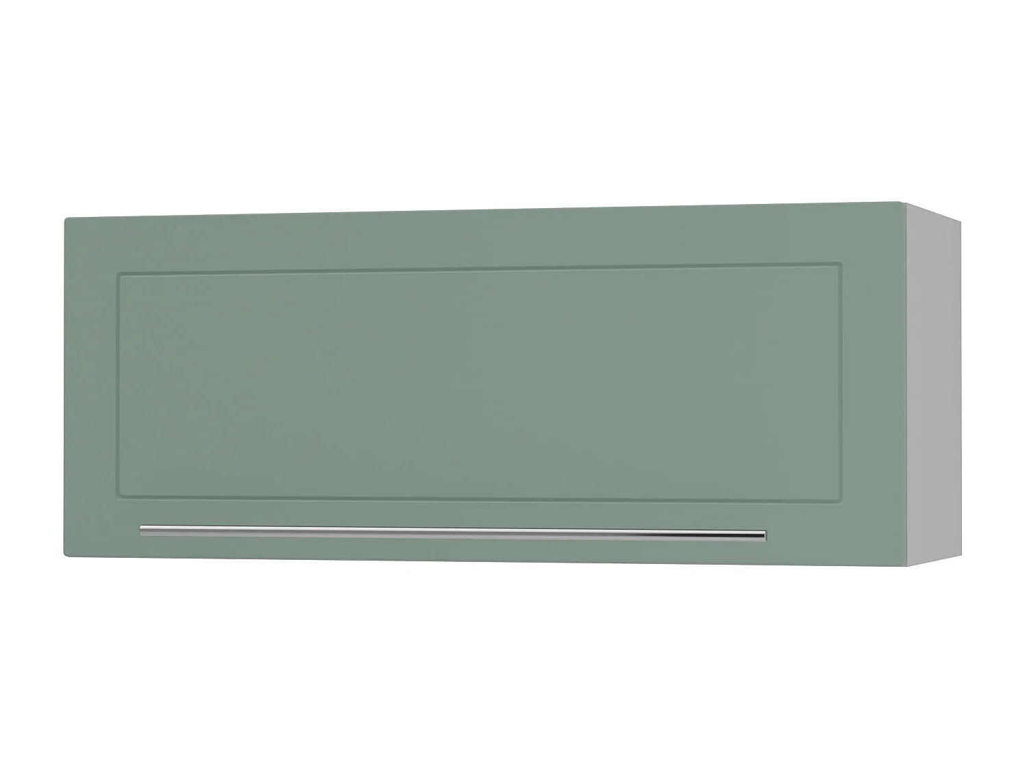 KLAPPHÄNGESCHRANK Kvantum W4B/90-AV Mint Matt / Grau Matt 90 / 32,5 / 36cm