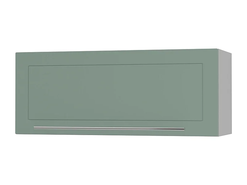 KLAPPHÄNGESCHRANK Kvantum W4B/90-AV Mint Matt / Grau Matt 90 / 32,5 / 36cm