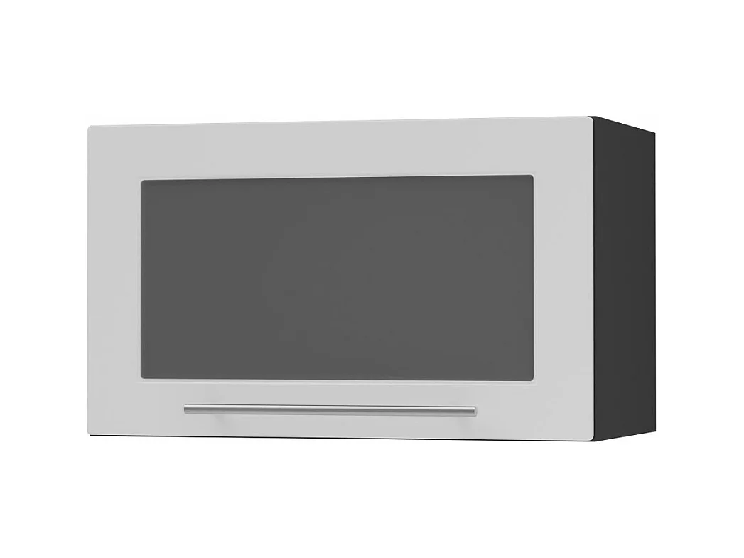 KLAPPHÄNGESCHRANK Kvantum W4BS/60 Weiß Matt / Schwarz Matt 60 / 32,5 / 36cm