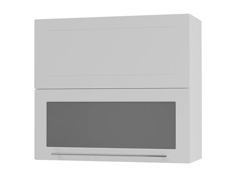 KÜCHENHÄNGESCHRANK Kvantum W8BS/80 Weiß Matt / Weiß Matt 80 / 32,5 / 72cm