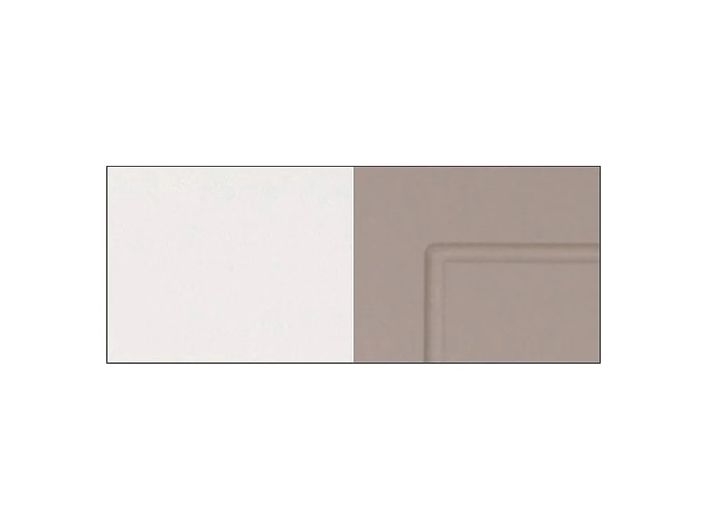 KÜCHENHÄNGESCHRANK Kvantum W4/10/60 Beige Matt / Grau Matt 60 / 60 / 96cm