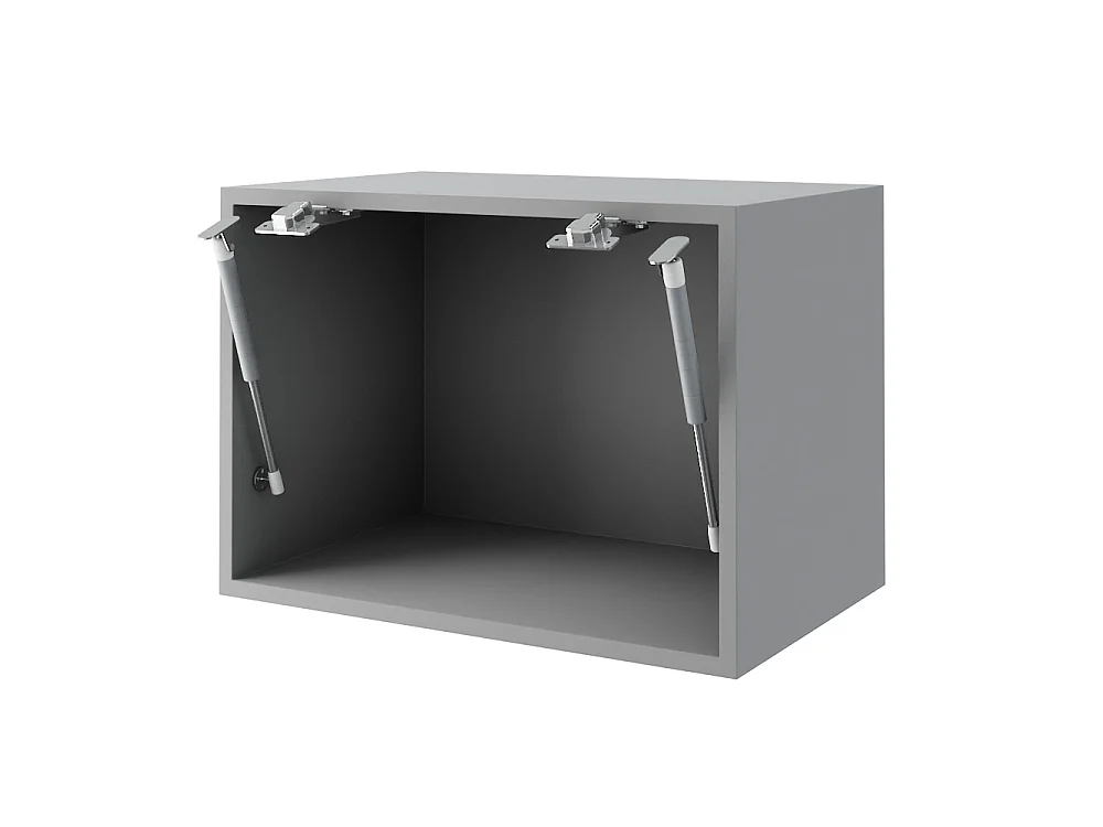 KLAPPHÄNGESCHRANK Kvantum W4B/45 Mint Matt / Grau Matt 45 / 32,5 / 36cm