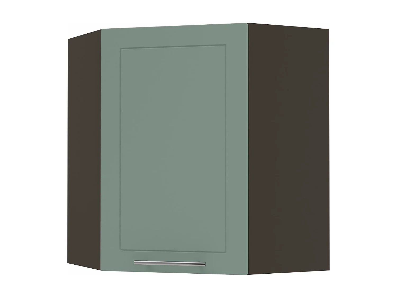 KÜCHENHÄNGESCHRANK Kvantum W10/60 Mint Matt / Lava Matt 60 / 60 / 72cm