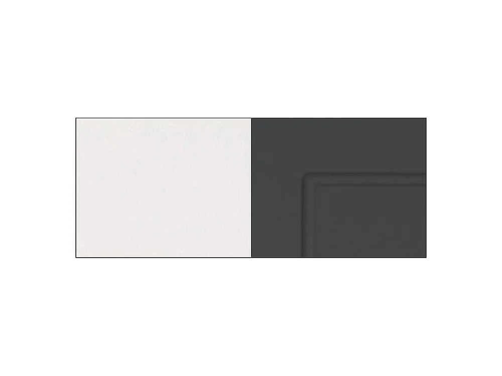 KÜCHENHÄNGESCHRANK Kvantum W4/10/60 Graphit Matt / Weiß Matt 60 / 60 / 96cm