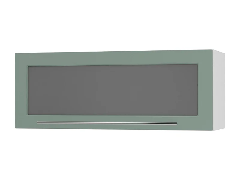 KLAPPHÄNGESCHRANK Kvantum W4BS/90 Mint Matt / Weiß Matt 90 / 32,5 / 36cm