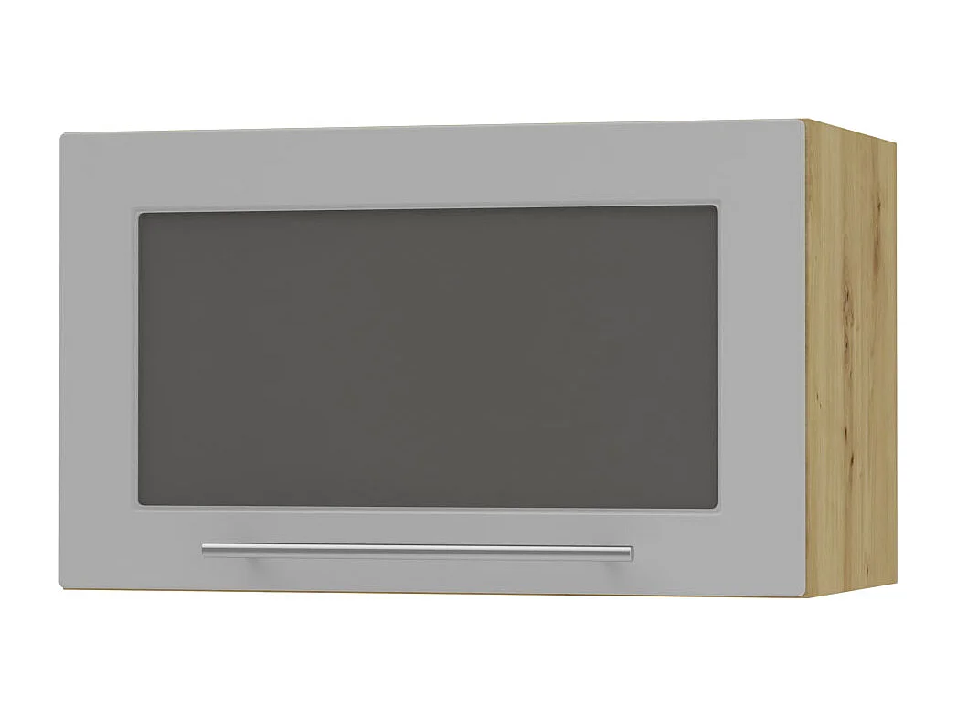 KLAPPHÄNGESCHRANK Kvantum W4BS/60 Dust Grey Matt / Eiche Artisan Matt 60 / 32,5 / 36cm