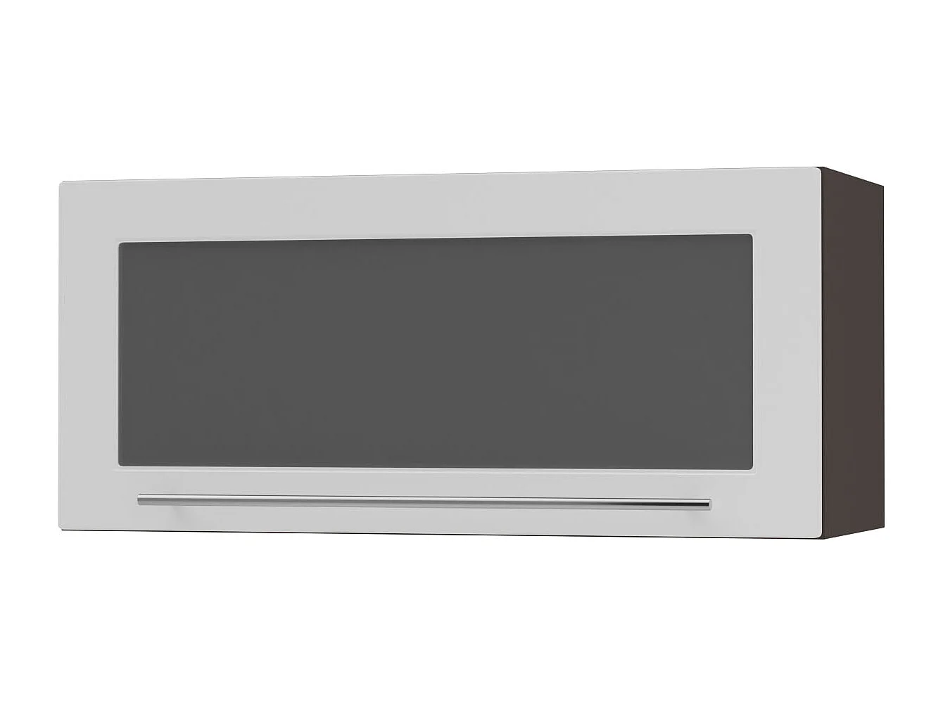 KLAPPHÄNGESCHRANK Kvantum W4BS/80-AV Weiß Matt / Lava Matt 80 / 32,5 / 36cm