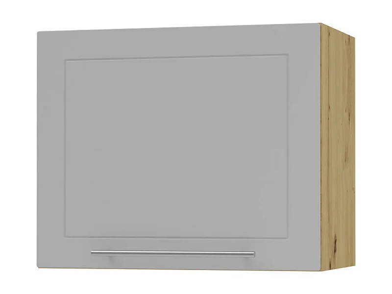 KLAPPHÄNGESCHRANK Kvantum W8/60 Dust Grey Matt / Eiche Artisan Matt 60 / 32,5 / 50cm