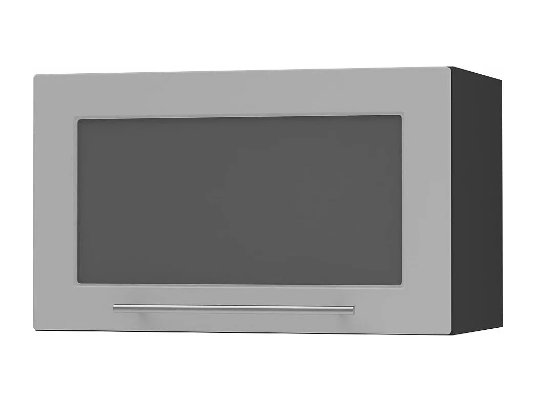 KLAPPHÄNGESCHRANK Kvantum W4BS/60-AV Dust Grey Matt / Schwarz Matt 60 / 32,5 / 36cm