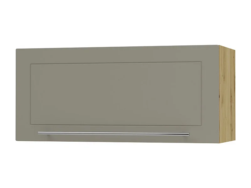 KLAPPHÄNGESCHRANK Kvantum W4B/80-AV Beige Matt / Eiche Artisan Matt 80 / 32,5 / 36cm