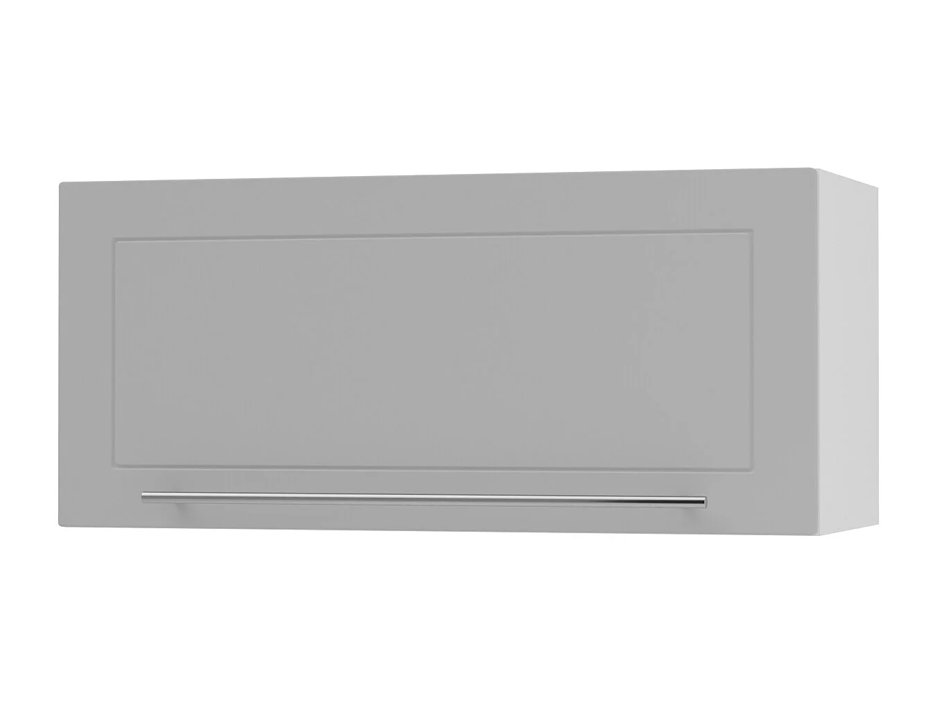 KLAPPHÄNGESCHRANK Kvantum W4B/80 Dust Grey Matt / Weiß Matt 80 / 32,5 / 36cm