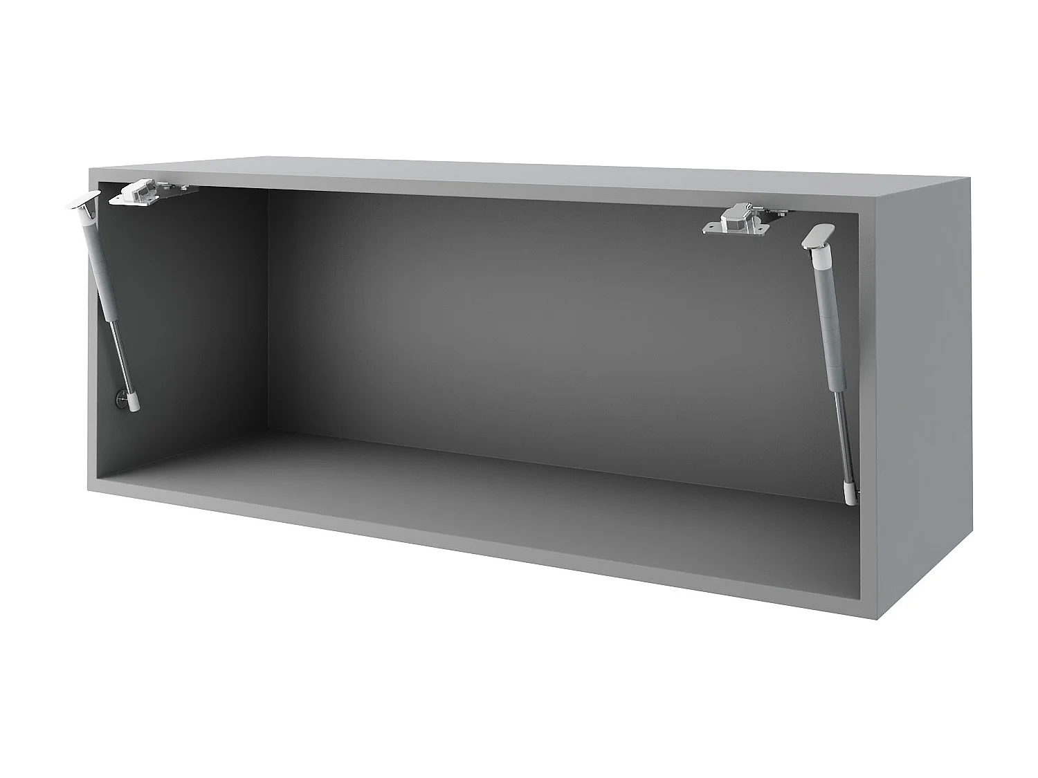 KLAPPHÄNGESCHRANK Kvantum W4B/90 Mint Matt / Grau Matt 90 / 32,5 / 36cm