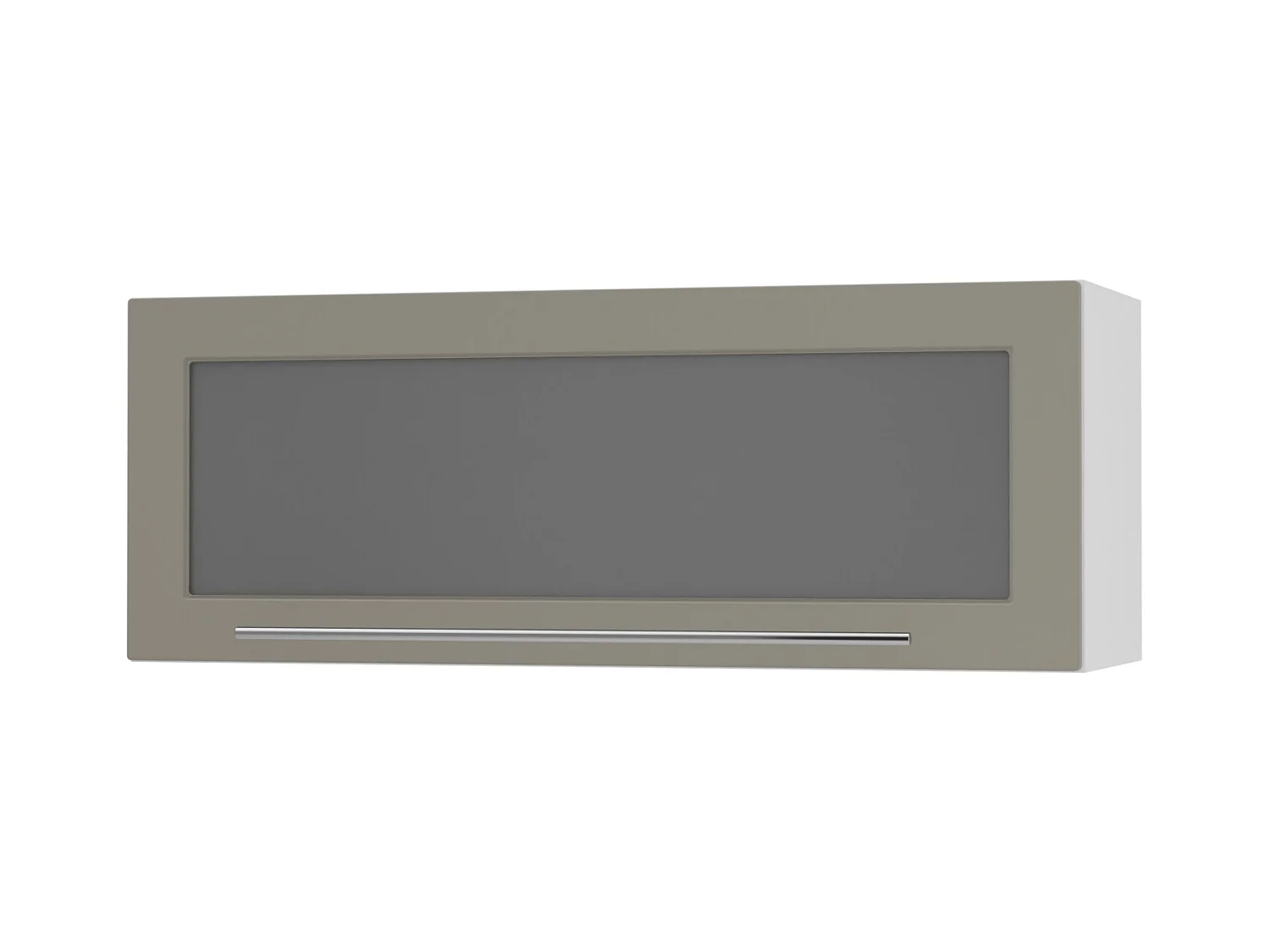 KÜCHENHÄNGESCHRANK Kvantum W4BS/90-AV Beige Matt / Weiß Matt 90 / 32,5 / 36cm