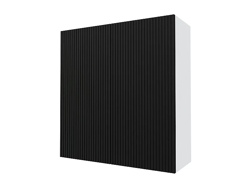 KÜCHENHÄNGESCHRANK Lamello W4/90 Schwarz Matt / Weiß 90 / 32,5 / 96cm