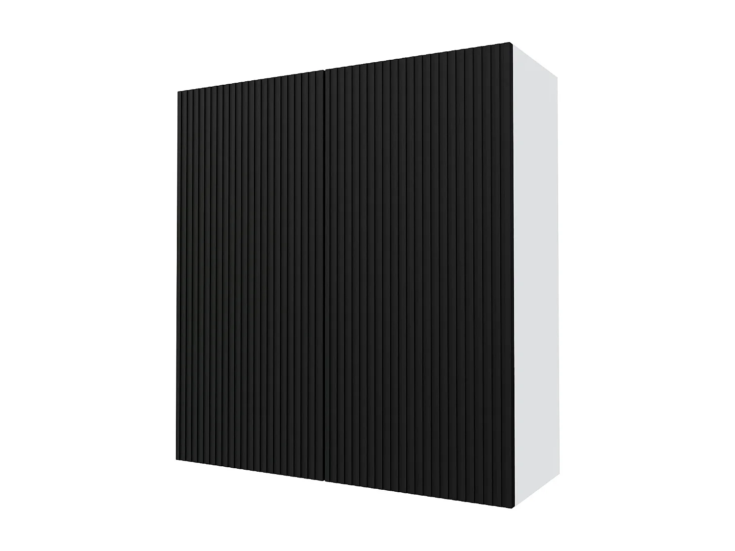 KÜCHENHÄNGESCHRANK Lamello W4/90 Schwarz Matt / Weiß 90 / 32,5 / 96cm