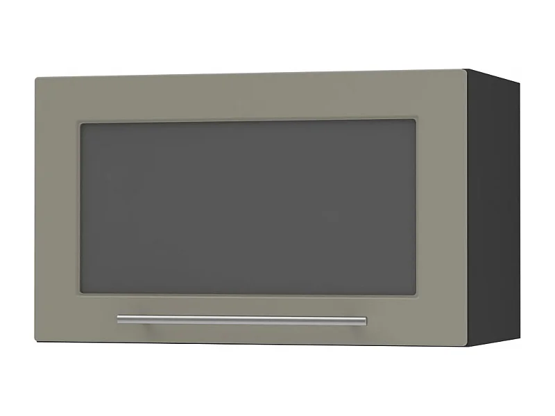 KLAPPHÄNGESCHRANK Kvantum W4BS/60-AV Beige Matt / Schwarz Matt 60 / 32,5 / 36cm