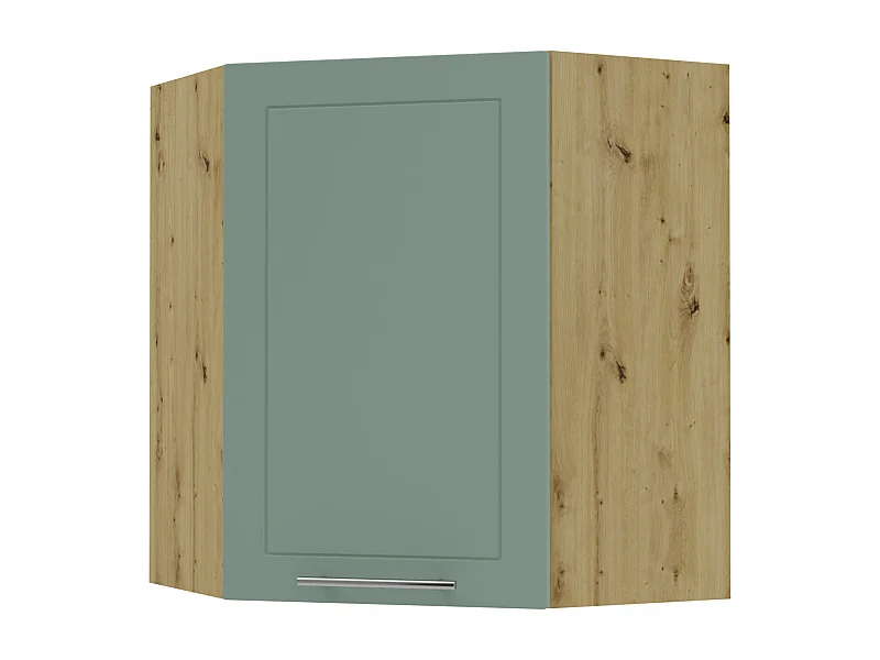 KÜCHENHÄNGESCHRANK Kvantum W10/60 Mint Matt / Eiche Artisan Matt 60 / 60 / 72cm