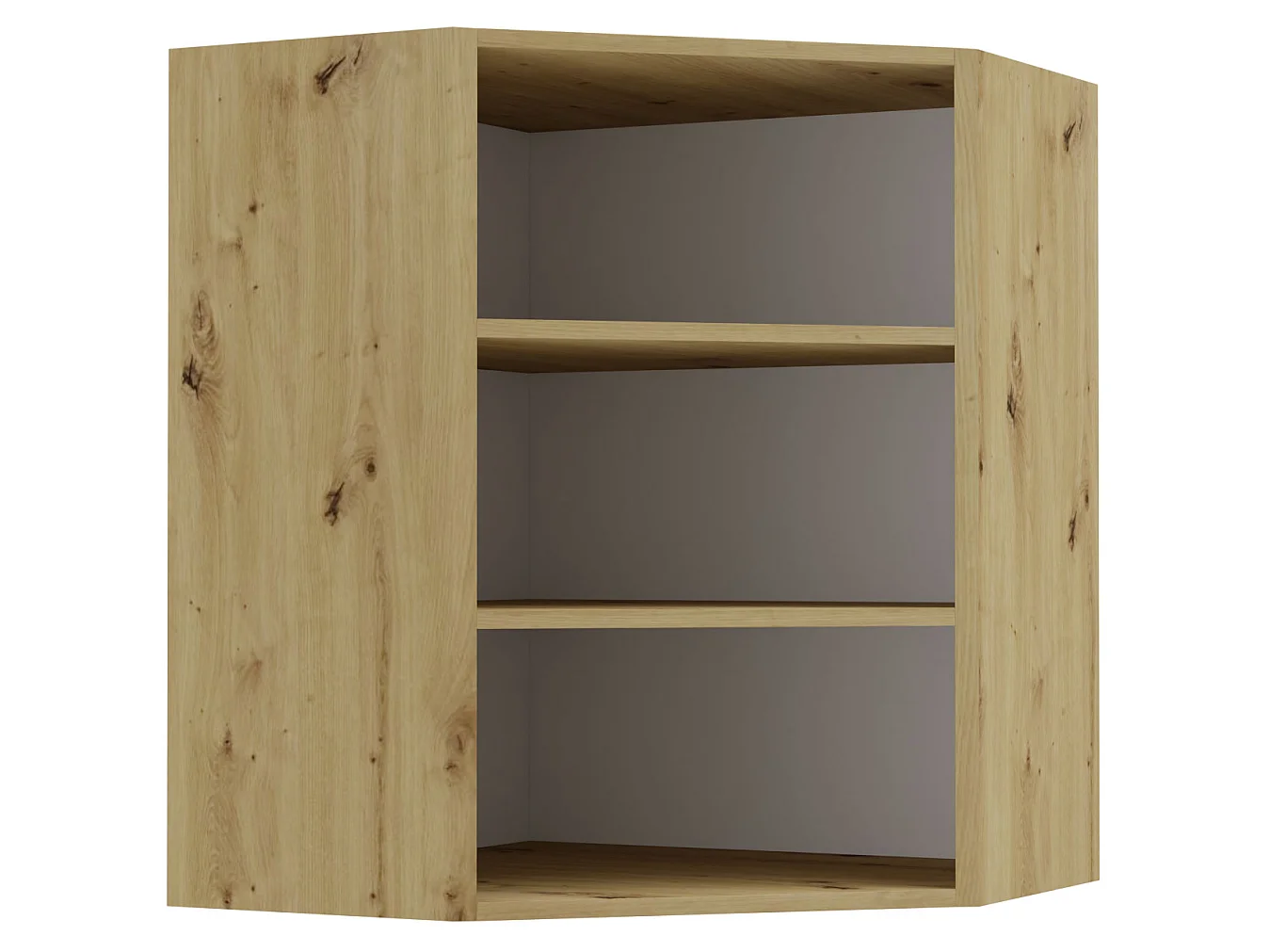 KÜCHENHÄNGESCHRANK Kvantum W10/60 Mint Matt / Eiche Artisan Matt 60 / 60 / 72cm