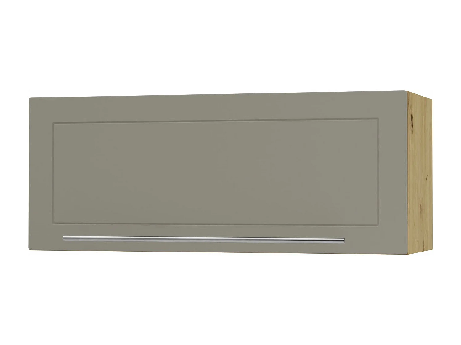 KLAPPHÄNGESCHRANK Kvantum W4B/90-AV Beige Matt / Eiche Artisan Matt 90 / 32,5 / 36cm