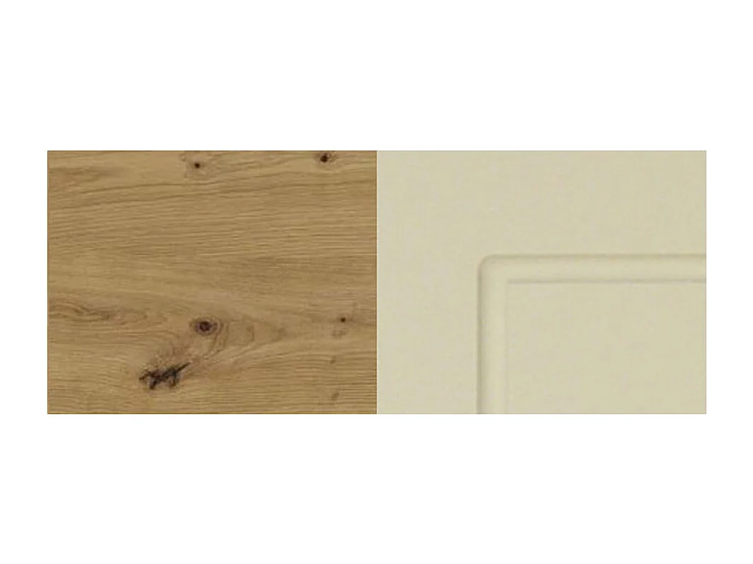 KLAPPHÄNGESCHRANK Kvantum W6B/40 Vanille Matt / Eiche Artisan Matt 40 / 59 / 36cm