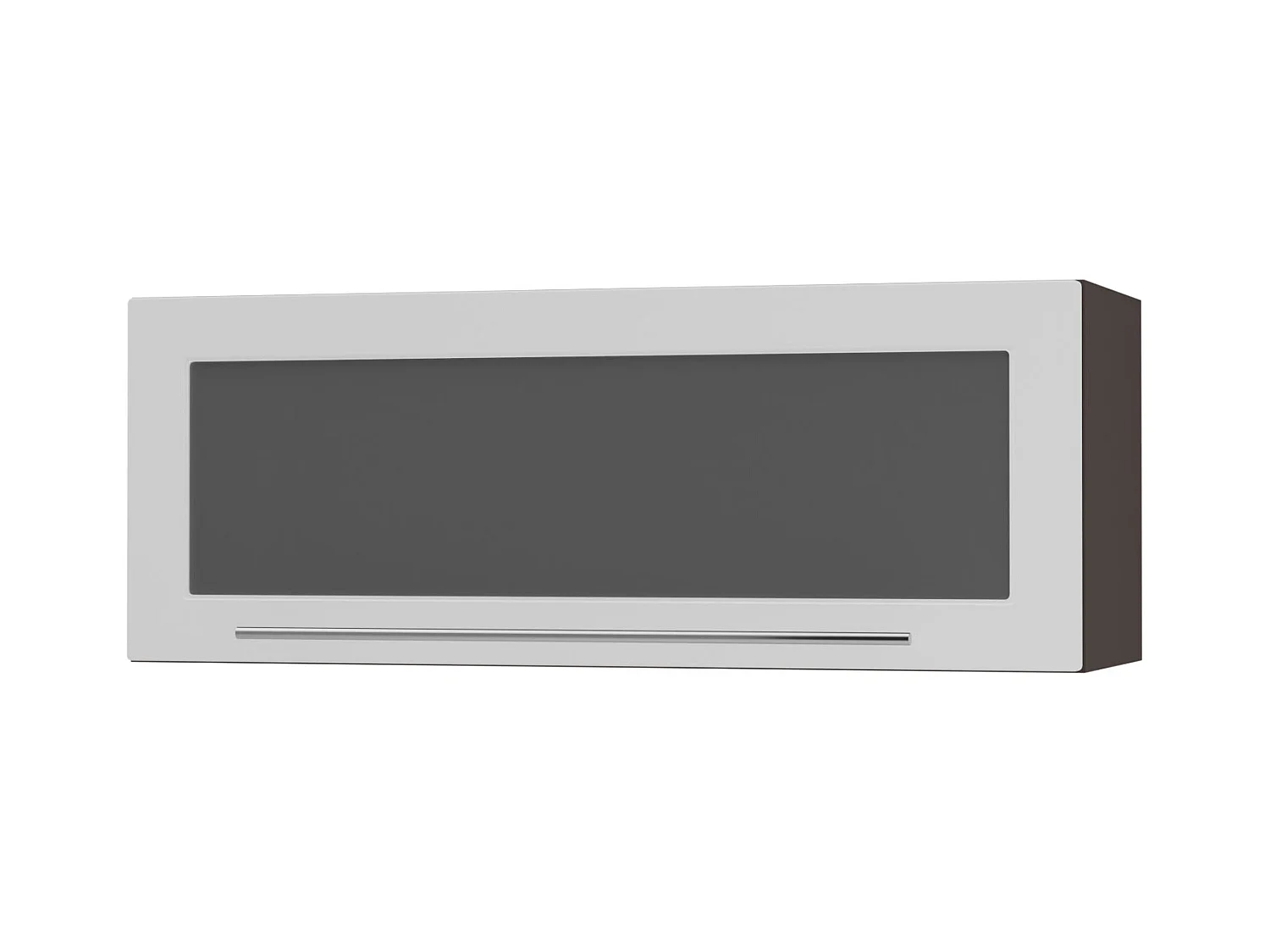 KÜCHENHÄNGESCHRANK Kvantum W4BS/90-AV Weiß Matt / Lava Matt 90 / 32,5 / 36cm