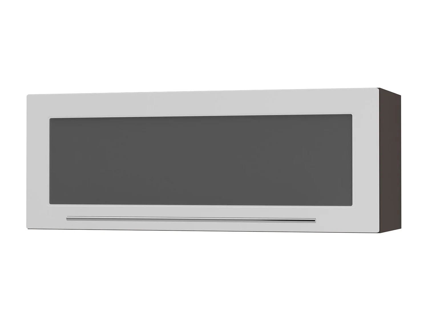 KÜCHENHÄNGESCHRANK Kvantum W4BS/90-AV Weiß Matt / Lava Matt 90 / 32,5 / 36cm