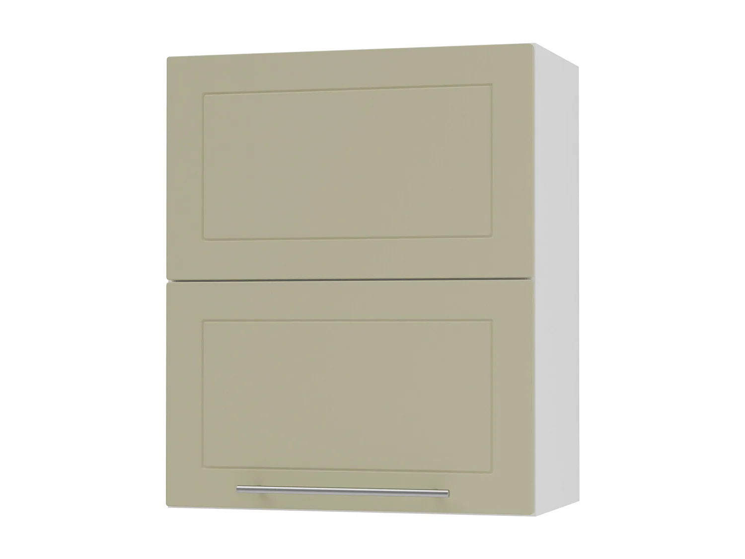 KÜCHENHÄNGESCHRANK Kvantum W8B/60 Vanille Matt / Weiß Matt 60 / 32,5 / 72cm