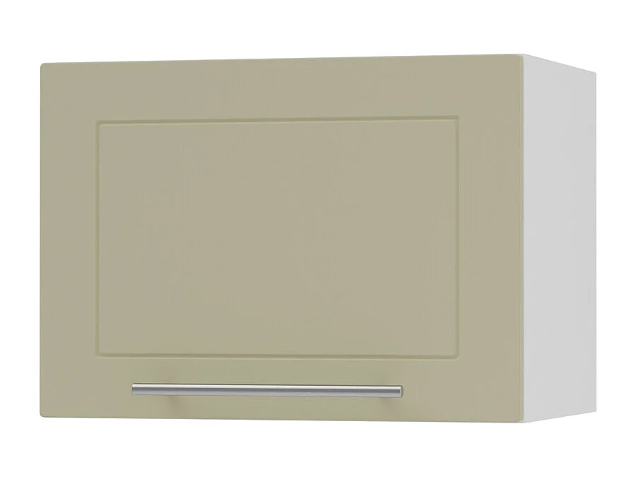 KÜCHENHÄNGESCHRANK Kvantum W4B/50 Vanille Matt / Weiß Matt 50 / 32,5 / 36cm