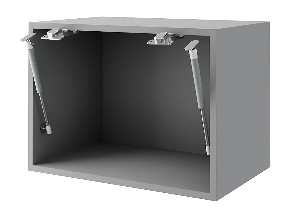 KLAPPHÄNGESCHRANK Kvantum W4B/40 Weiß Matt / Grau Matt 40 / 32,5 / 36cm