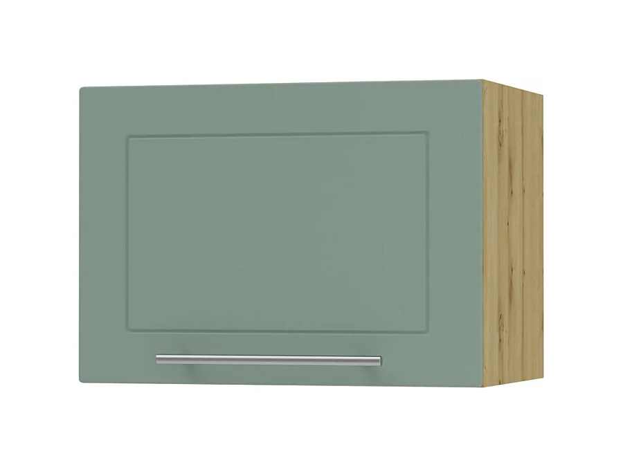 KÜCHENHÄNGESCHRANK Kvantum W4B/50 Mint Matt / Eiche Artisan Matt 50 / 32,5 / 36cm