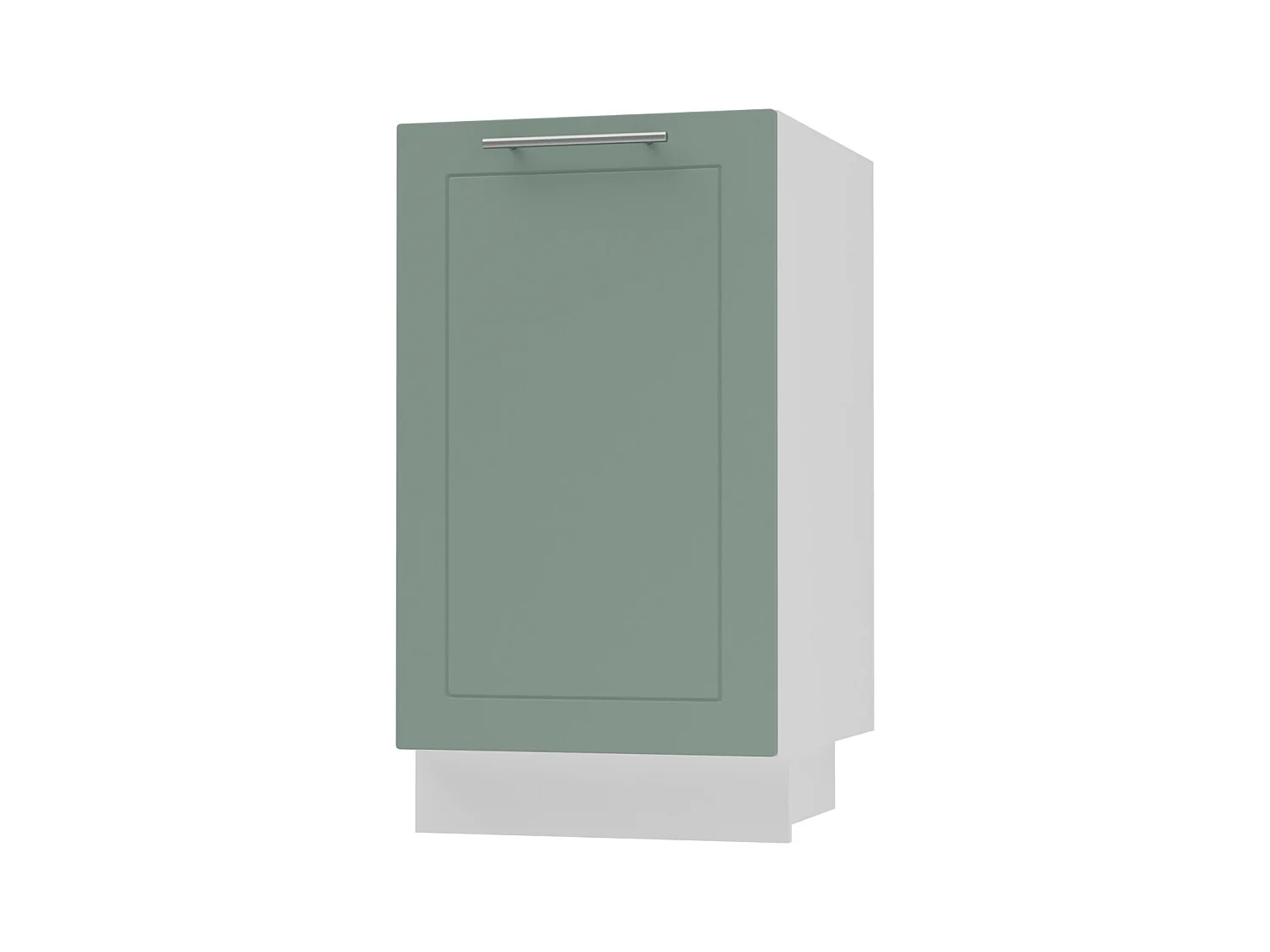 KÜCHENUNTERSCHRANK Kvantum D1D/45 Mint Matt / Weiß Matt 45 / 50 / 82cm
